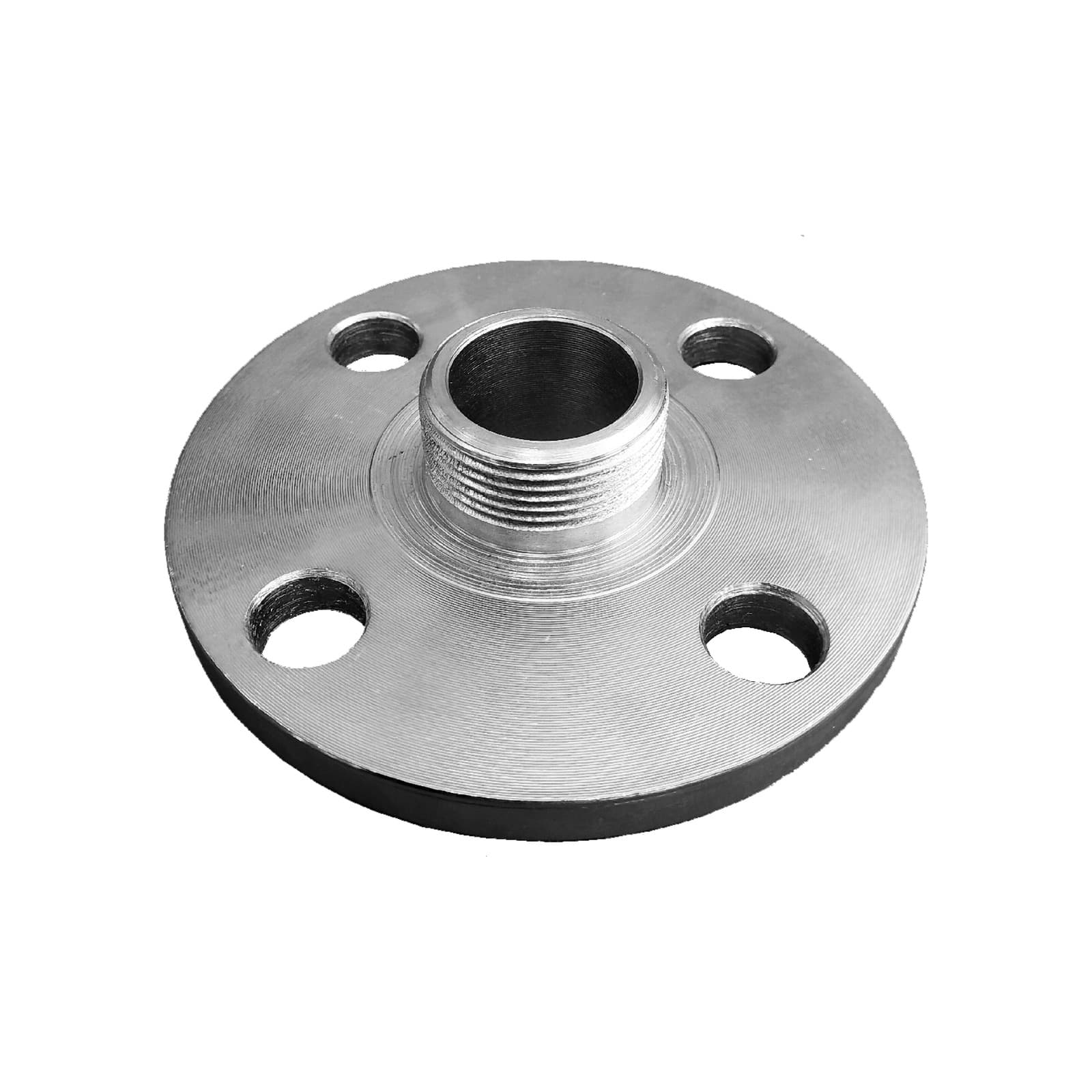 Фланец стальной оцинкованный с резьбовым хвостовиком ФСОРХ Ду50 Pn16-2″